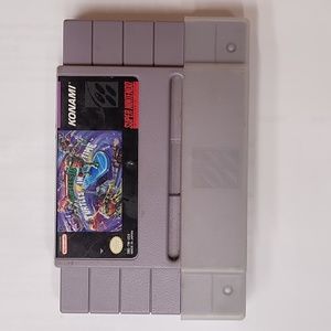 Teenage Mutant Ninja Turtles IV Turtles In Time KONAMI Super Nintendo Game